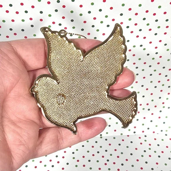 Danbury Mint 2013 Annual Christmas Crystals Ornament Crystal Dove‎ Holiday Gift - Picture 3 of 6